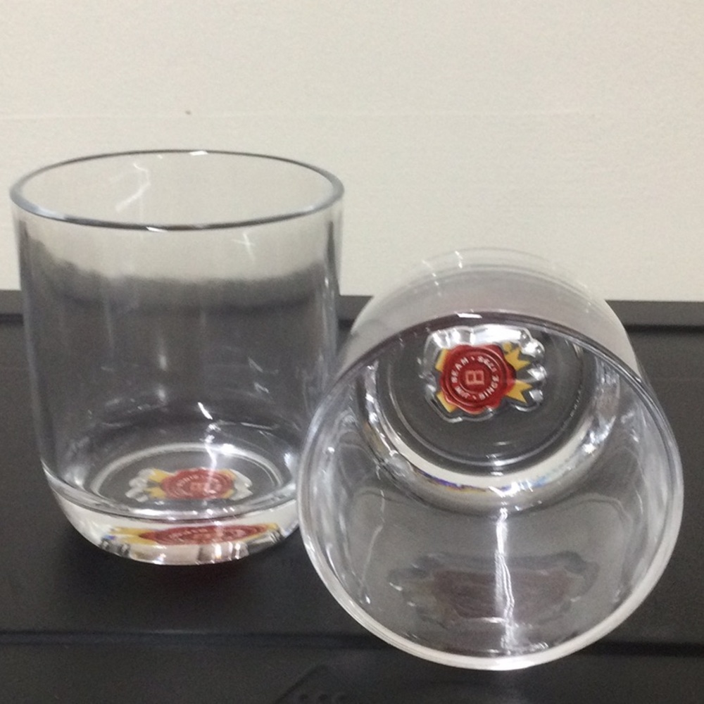 New 2 Jim Beam Glasses